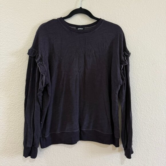 Monrow Ruffle Sweater - Picture 1 of 4